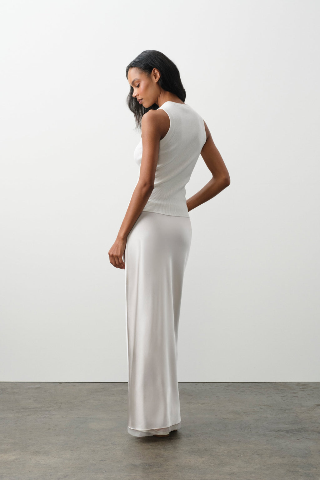 ADERYN SILK SKIRT